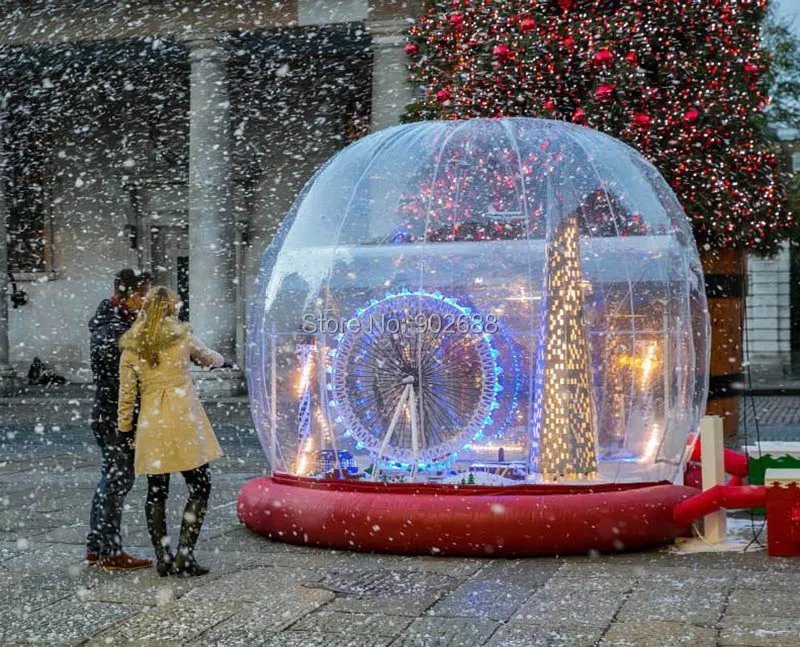 Фотозона снежный шар