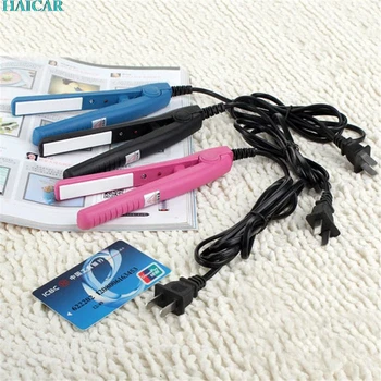 

2017 Mini Travel Woman Ceramic Portable Ceramic Hair Straightener for Women Beauty Gift