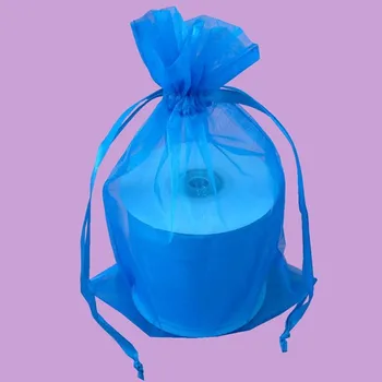 

Free Shipping,200pcs/lot Turquoise Organza Bags 9x12cm,Christmas & Wedding Gift Bags,Jewelry Bags Gift packing Pouches