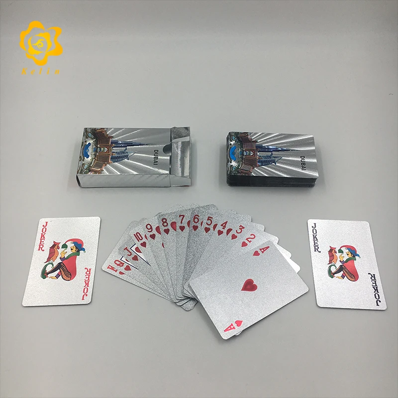 Buy Dubai Building and scenery image silver foil