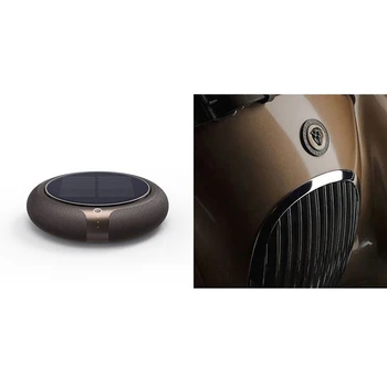 

Solar Vehicle Odor Eliminator Universal Small Multiple Filtration Portable Round Car Air Purifier Car Accessories 4W