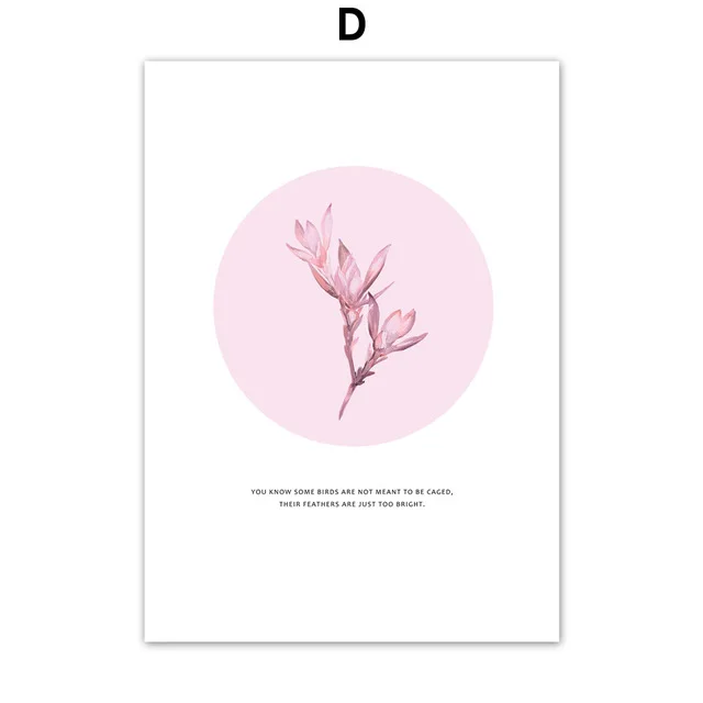 Pink-Girl-Feather-Flower-Love-Quote-Wall-Art-Canvas-Painting-Nordic-Posters-And-Prints-Wall-Pictures.jpg_640x640 (3)