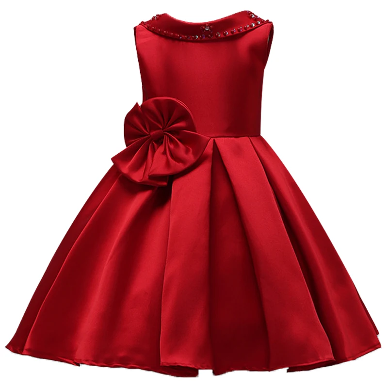 

mitun semi Flower print Princess dress for girls clothes dresses summer winter 2017 Casual Wear kids girls party tutu dress