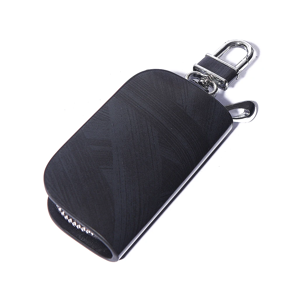 

Leather Car Key Chain Wallets Cover Case For Audi BMW Ford Honda Hyundai Kia Mazda Nissan Jeep Keychain Key Bags