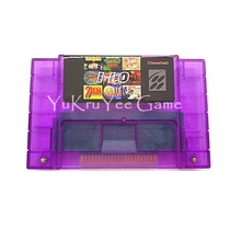 110 in 1 Video Game Compilations Console Card for 16 Bit Entertainment System English Language US NTSC Version