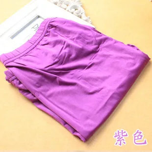 Summer candy color Ice silk sexy leggings female Comfortable Spandex cool and breathable thin Leggings L1005 - Цвет: Purple