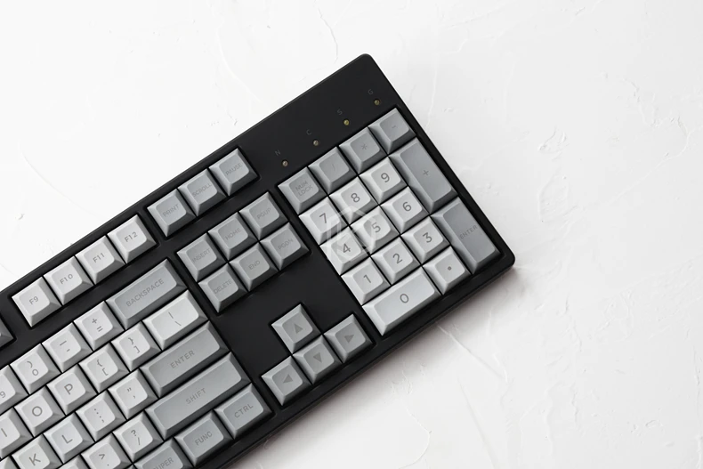 Dsa pbt топ печать легенды гранит серый белый колпачки для клавиш лазерная