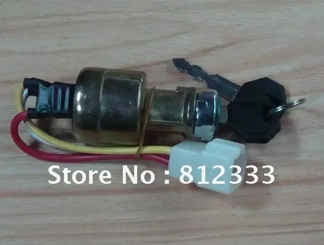 

JK-311A 3 Wire Key Switch LARGE CURRENT IGNITION KEY SWITCH FOR TOYOTAA FORKLIFT TRUCK STACKER PALLET GOLF CARS