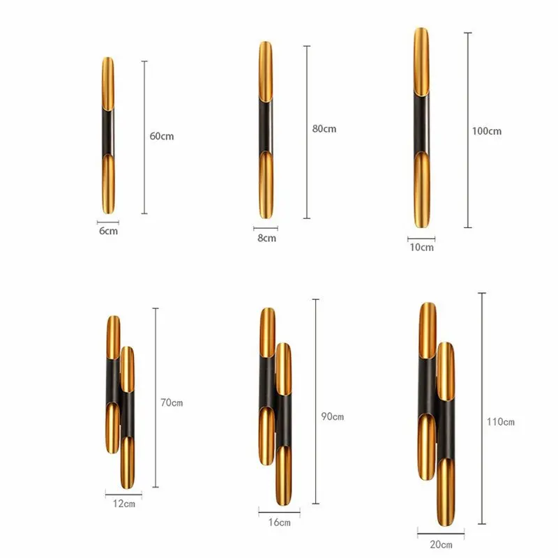 The Modern Led Wall Lamp Coltrane Designer Bedroom Bar Wall Sconce Light Industrial Decor aisle corridor stair Lighting Fixtures