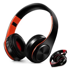 Складная Беспроводной наушники Bluetooth гарнитура регулируемые