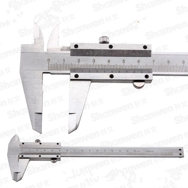 6 150 mm Ruler Sliding Gauge Vernier font b Caliper b font Jewelry Measuring Carbon Fiber