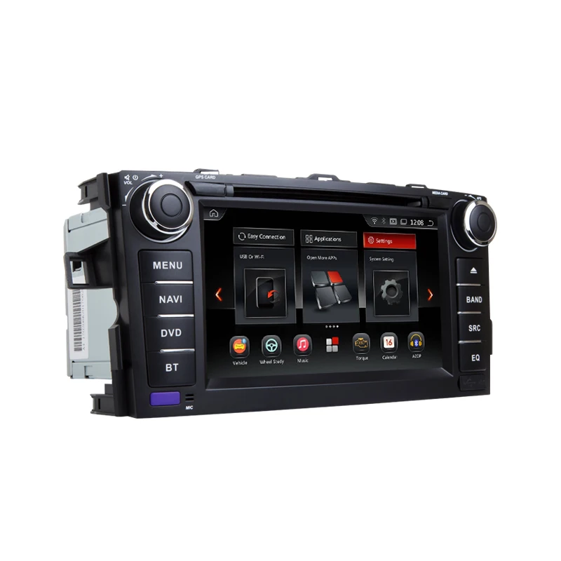 CarExc Android 9 0 OS Octa Core для Toyota Corolla 2012 автомобильный DVD плеер с GPS навигационной