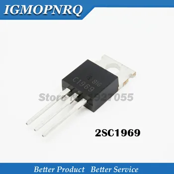 

10pcs 2SC1969 TO-220 C1969 6 a60v the TO - 220 high frequency emission triode transistor