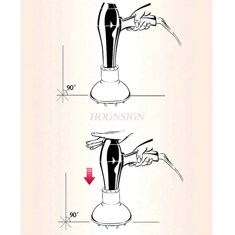 Парикмахерский магазин регулируемый размер ветровой продувки волос Диффузор Крышка большой капюшон для сушки форма волос трубка ветровой трубки головы Фен