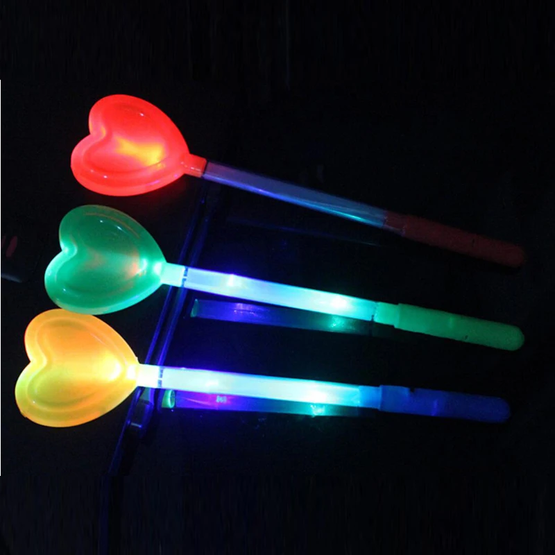  Luminous Toys Led Stick Star Love Heart Projection Glowing Stick Children Princess Light-Up Wands Gift for New Year Christmas  (6)
