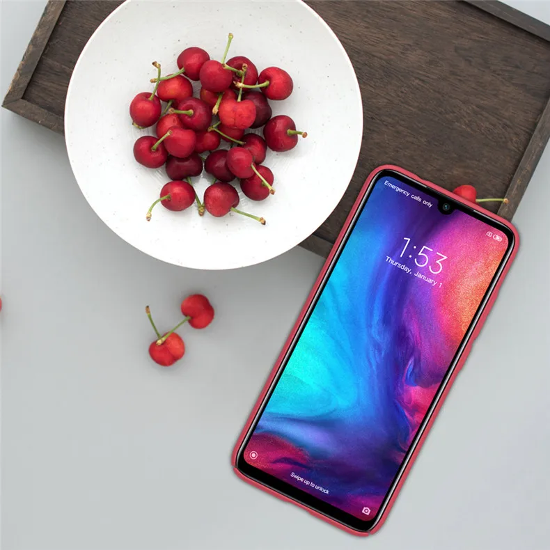 Чехол Nillkin для Xiaomi Redmi Note 7, матовый чехол для мобильного телефона, ультра тонкий жесткий чехол из поликарбоната для Redmi Note7 Pro