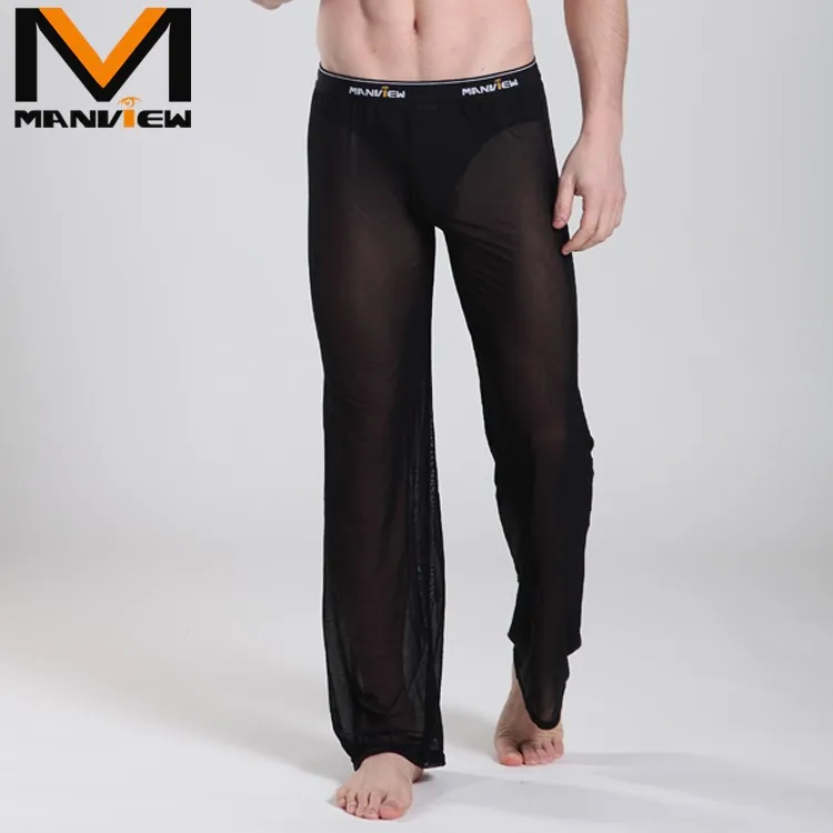 Мужские штаны, прозрачные, сетчатые, сексуальные, кальсоны, фабричные, Мужские штаны, спортивные штаны, джоггеры, официальные штаны, мужские M01-6