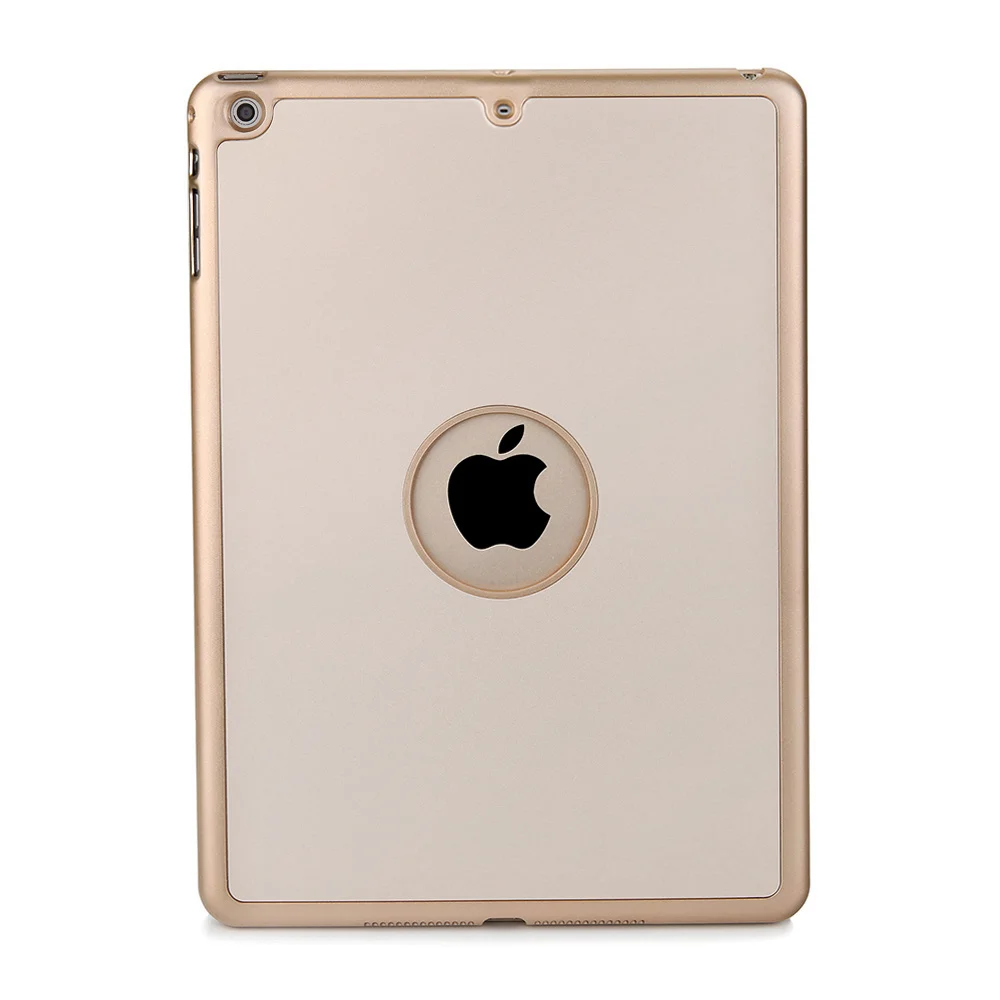 Для новых iPad 9.7 2017 2 в 1 тонкий 7 цветов светодиодный подсветкой Подсветка раскладушка смарт-Алюминий Беспроводной Bluetooth клавиатура крышка