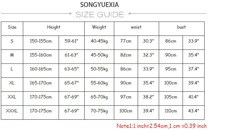 S-XXXL