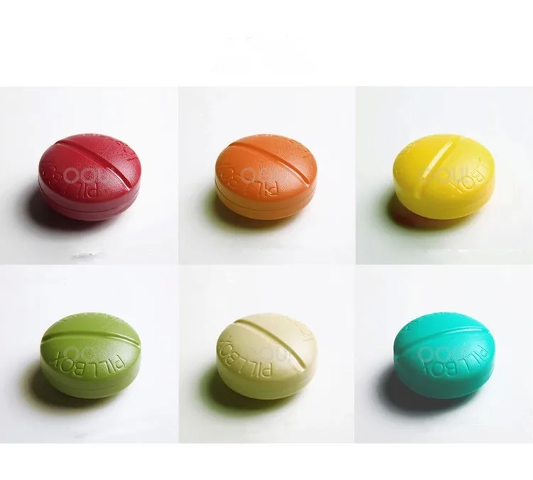 1PC Pill Medicine Box Grid Round Drugs Tools Weekly Health Care Case Organizer Storage Kit Dispenser OK 0254 | Дом и сад