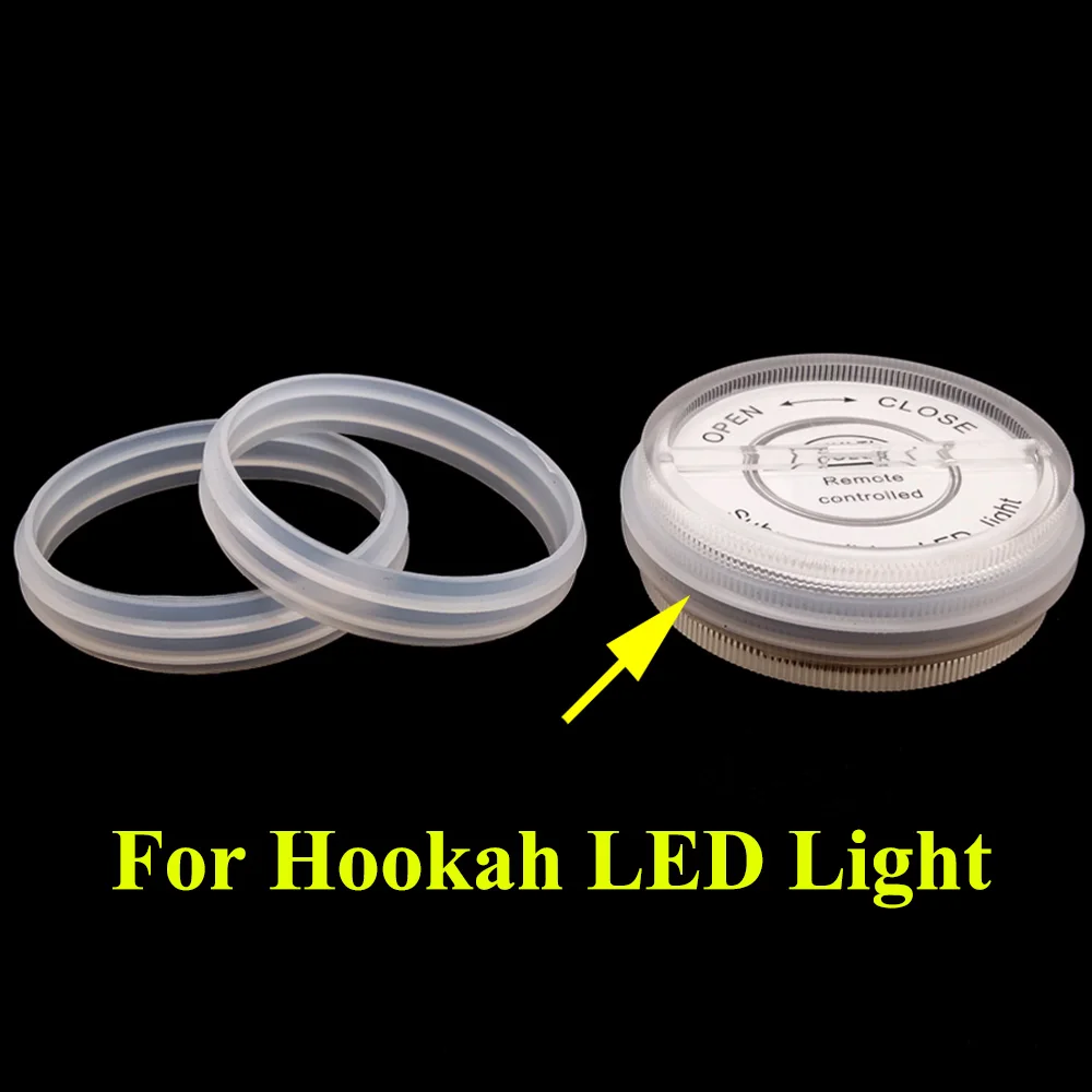 

100pcs Hookah Led Light Sealing Ring Rubber Grommet For Smoking Shisha Hookahs Water Pipe Sheesha Narguile Accessories LM-0949