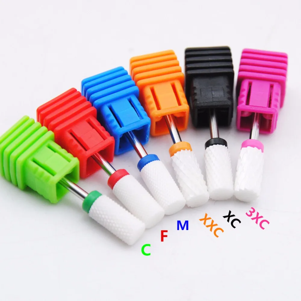 

COSCELIA Milling Cutter For Manicure Ceramic Mill Manicure Machine Set Cutter For Pedicure Electric Nail Files Nail Drill Bit