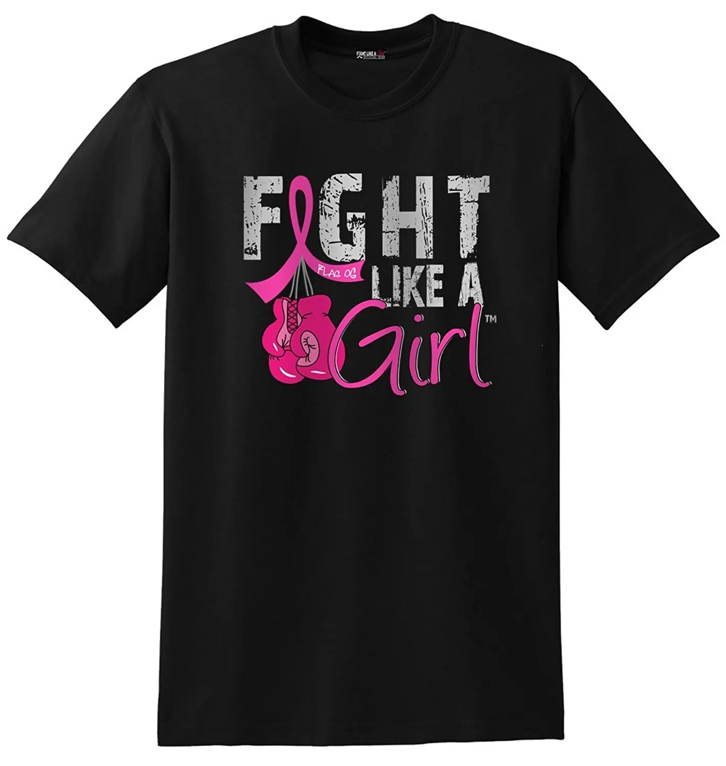 Футболка унисекс для борьбы с раком груди|breast t-shirt|unisex t-shirtfight like a girl |