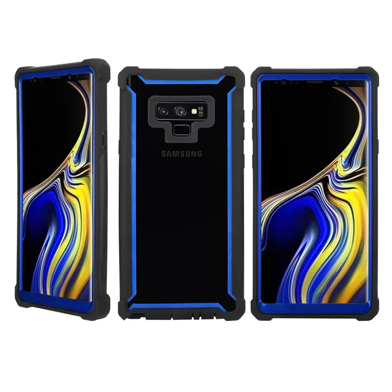 Heavy Duty Protection Doom armor PC TPU Phone Case for Samsung Galaxy S8 S9 S10 Plus Note 8 9 S10e E Shockproof Dustproof Cover