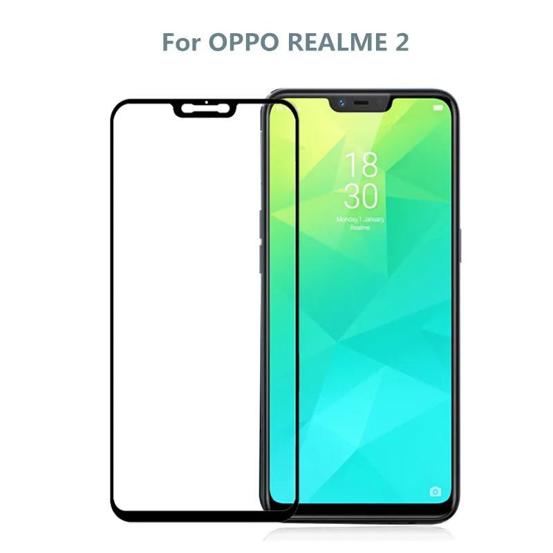 9H Full Cover Protection Tempered Glass For OPPO Realme 2 Pro Screen