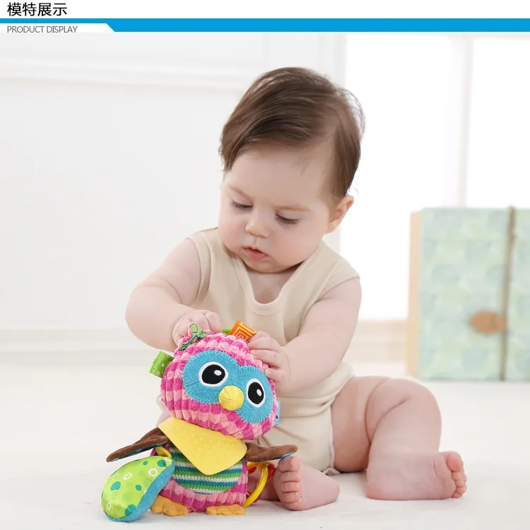 ПОГРЕМУШКУ БЕЛЛ для малышей подвеска на коляску кроватку Мультяшные милые игрушки Мягкие игрушки Плюшевые убаюкивающие куклы