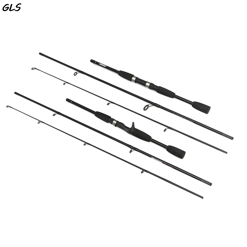 

1.8M 2.1M Portable Fishing Rod Spinning Rods Ultra Light M Power Fishing Rod