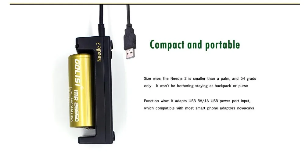 Golisi Needle 2 Smart USB Charger-2