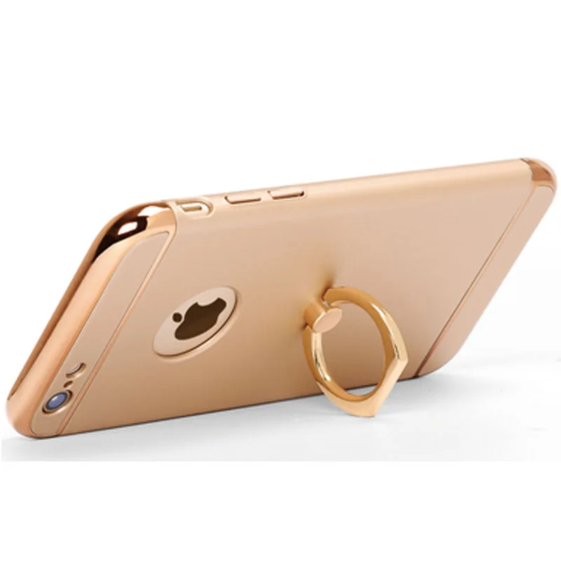 YUETUO Роскошный Жесткий чехол для телефона, копия, capinha, etui, coque, чехол, чехол для iphone 6 6s s plus 6plus i для apple iphone6 аксессуары - Цвет: Gold