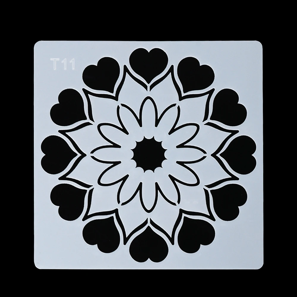 

1PC DIY Craft Mandala Auxiliary Layering Stencils Walls Painting Scrapbooking Stamp Album Decor Embossing Paper Card Template#71