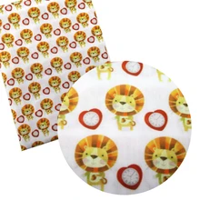 Новинка 50*145 см животное девушка полиэстер хлопковая ткань с принтом ткань шитье квилтинг ткани для пэчворка рукоделие DIY, c3396