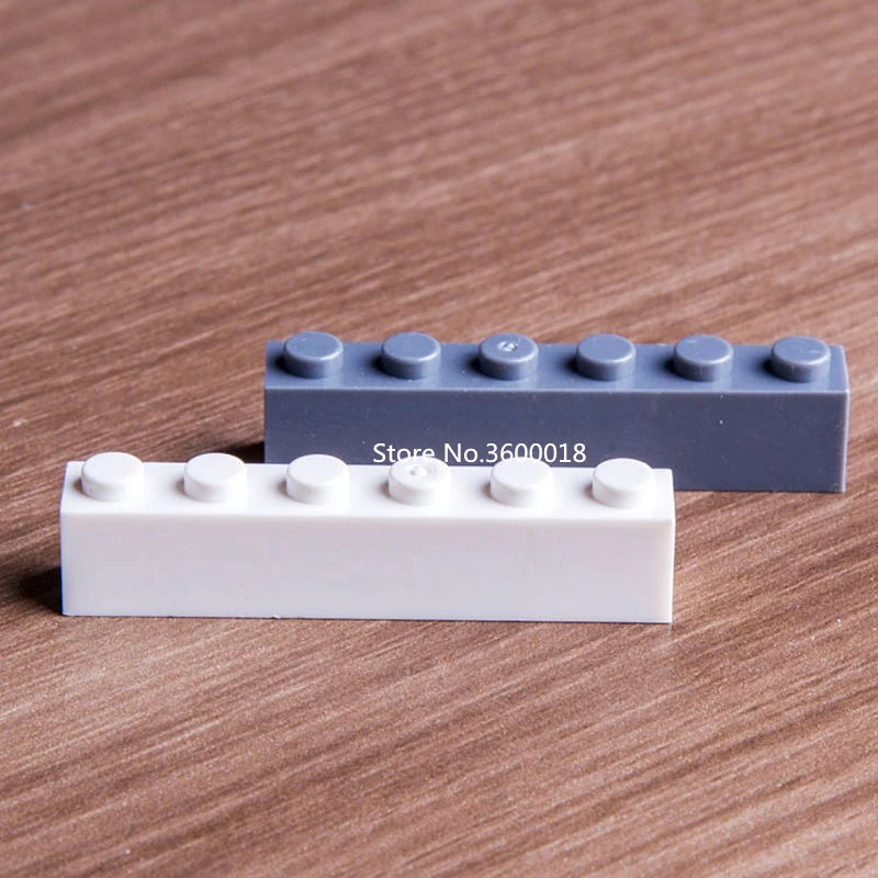 

10pcs/lot DECOOL parts Compatible legos 3009 1x6 MOC Brick DIY block Assemble Particles brick set