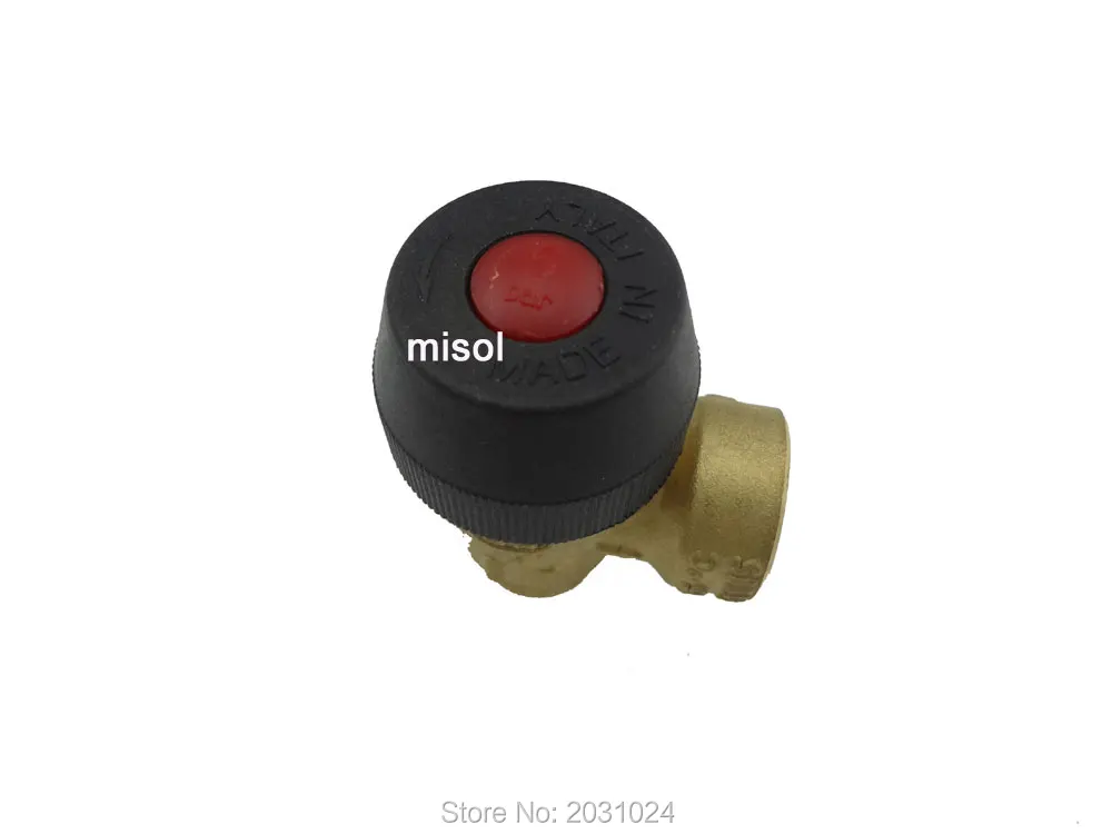 1 шт. Италия или предохранительный клапан 1/" 6 бар для солнечного водонагревателя
