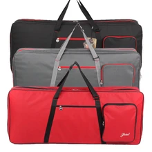 Высококачественный толстый Универсальный 61 клавишная клавиатура сумка с двойной спинкой водонепроницаемый шарманка крышка Охотный арбалет с употреблением желтого зубчика-Чехлы для стрел