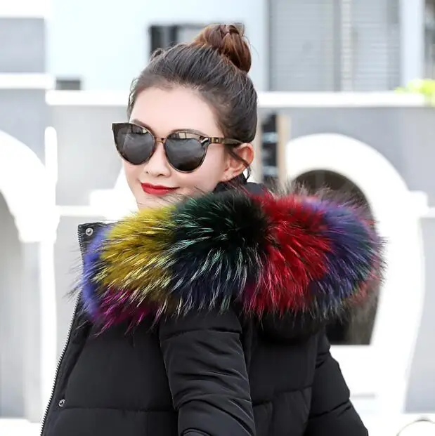 2018 Winter Women's Faux Fur Cape Scarf Winter Warm Fur Collar nice Accessories Shawl Winter Gifts Faux Fox Fur new
