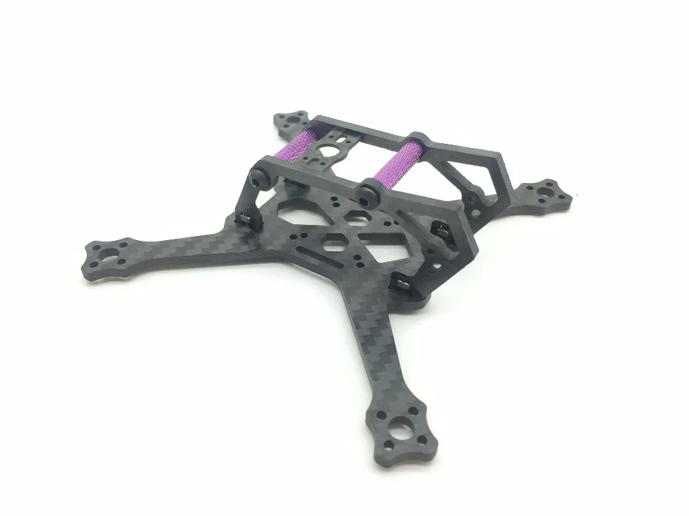 

HGLRC HORNET 120mm 3mm Thickness Carbon Fiber Frame Kit 20g For FPV RC Quadcopter Frame Flytower Racing Mini HGLRC F4 1104 motor