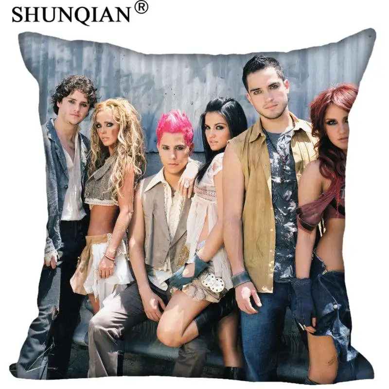 

Custom Square Pillowcase RBD soft Pillow Cover Zippered &F size 20X20cm,35X35cm,40x40cm