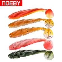 NOEBY рыболовные приманки 70 мм/95 мм 2.5 г/8,5 г мягкие приманки Исогд искусственные приманки Leurre Пече рыболовные Слишанса Soupleбыл Шад для рыбалки