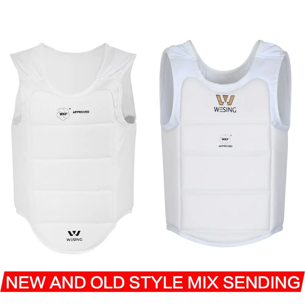 WKF Approved Karate Chest Guard Martial Arts Body Armour Protector Adults