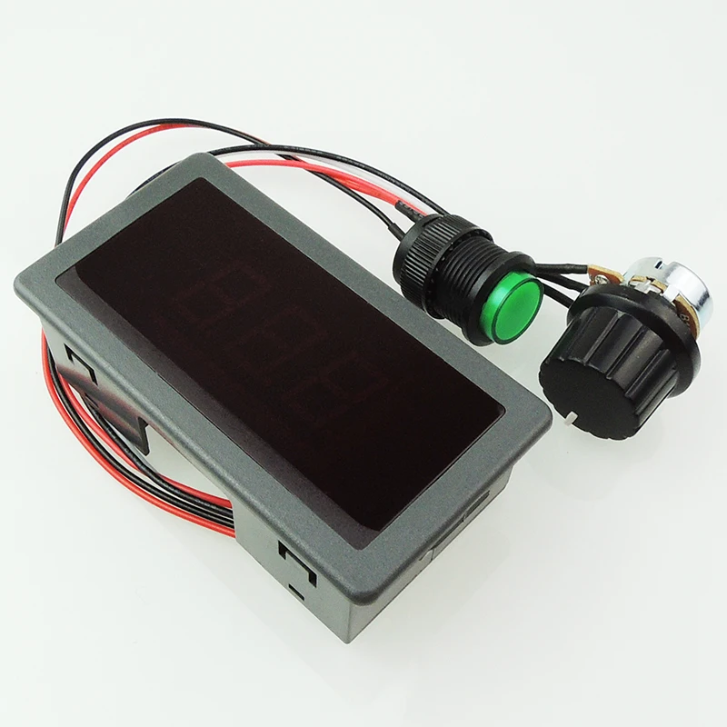 

DC 6-30V 12V 24V MAX 8A MOTOR PWM SPEED CONTROLLER WITH DIGITAL DISPLAY SWITCH