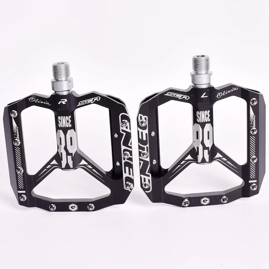 ENLEE Sicne89 Mountain Bike Pedals Ultralight Bike Pedals CNC Aluminum Alloy Pedals Bearing Pedals