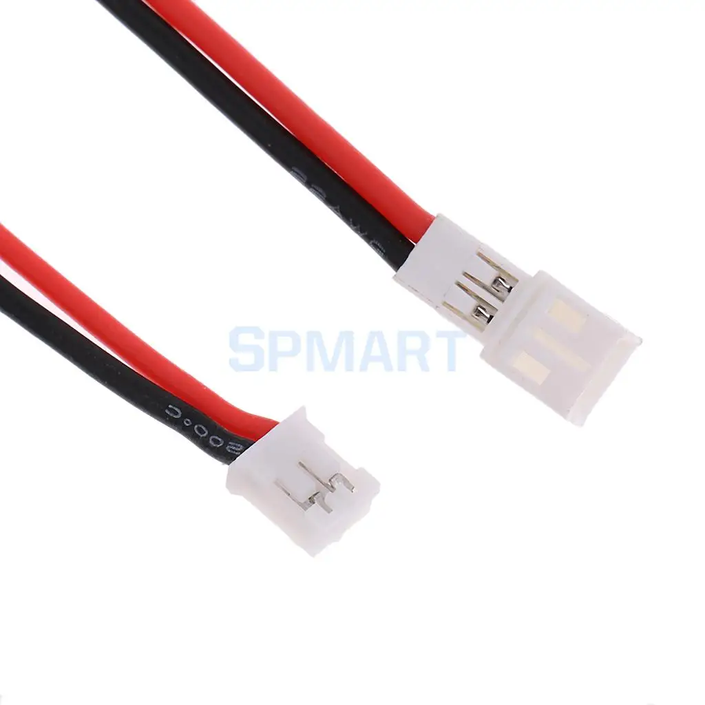 10Pcs/Set RC Upgrade Parts 55mm JST-PH 2.0 Connector Wire Cable Line Battery Charging Adapter