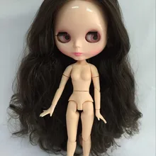 Заводская кукла с черными волосами, подходит для самостоятельной смены BJD, игрушка для девочек