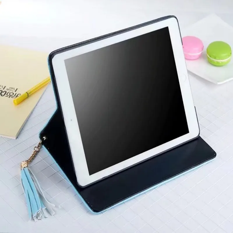 Модный чехол для Apple iPad 9 7 2018 6 6th 5 5th Generation Air 1 2 роскошный твил из искусственной