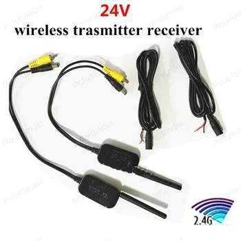 

Car Video transmitter Receiver kit 2.4G Wireless Cam Transmitter Receiver for Vehicle Backup Front Camera 100m Range Top-Rated
