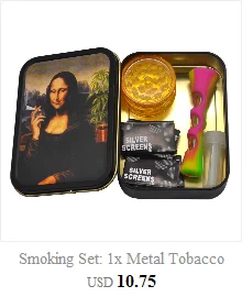 Aluminum Moisture Tobacco Tank Cigarette Case Pocket Size Tobacco Storage Cigarette Box Stash Jar Cigarette Accessories